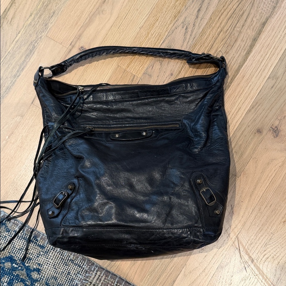 Black Balenciaga Hobo